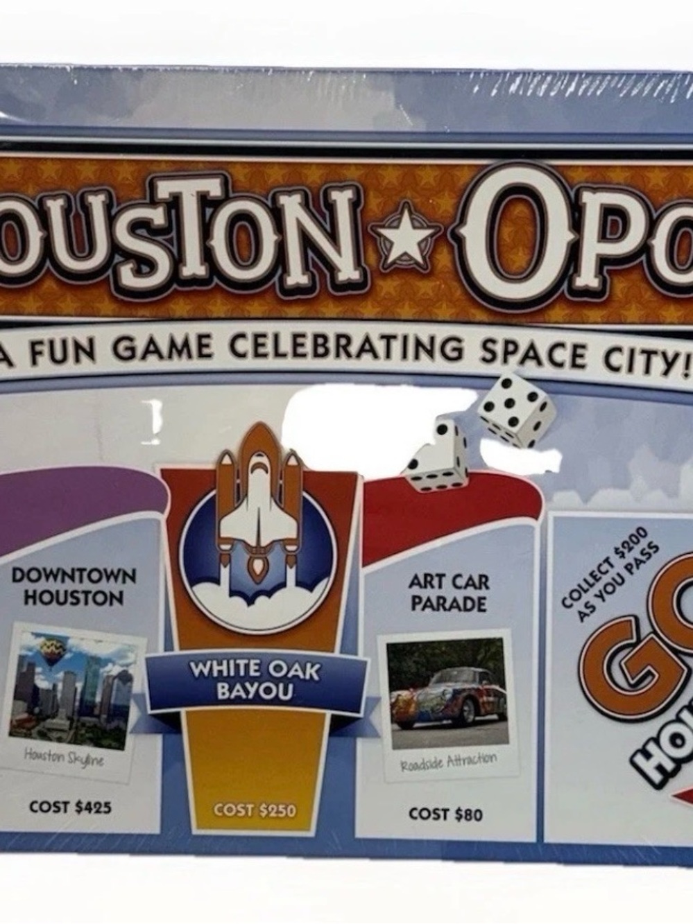 Houston Opoly Board Game New Sealed Houston Texas Monopoly Style